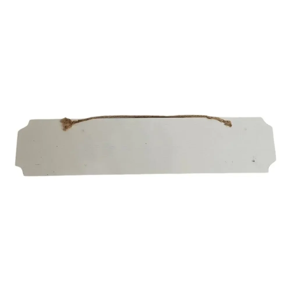 Whitewashed Blessed Plaque 18